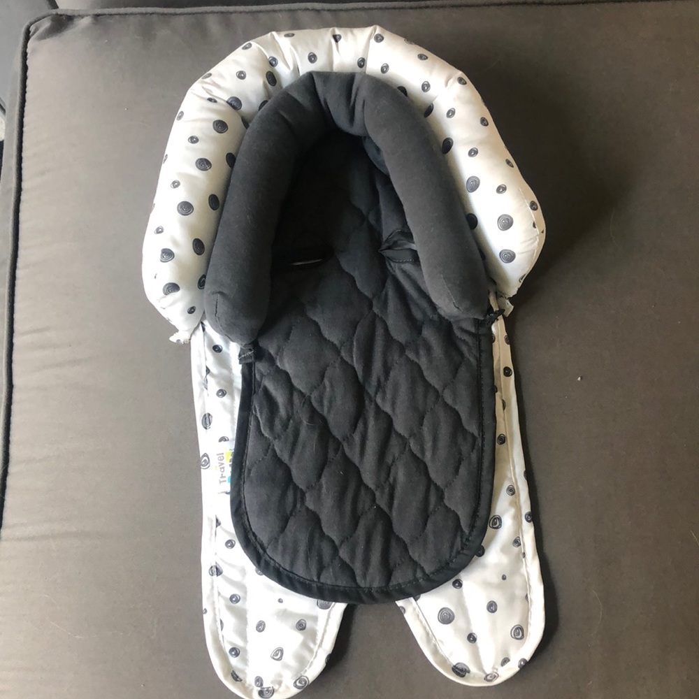 Baby & Toddler 2-in-1 Head Support for Car Seats, Strollers & Bouncers